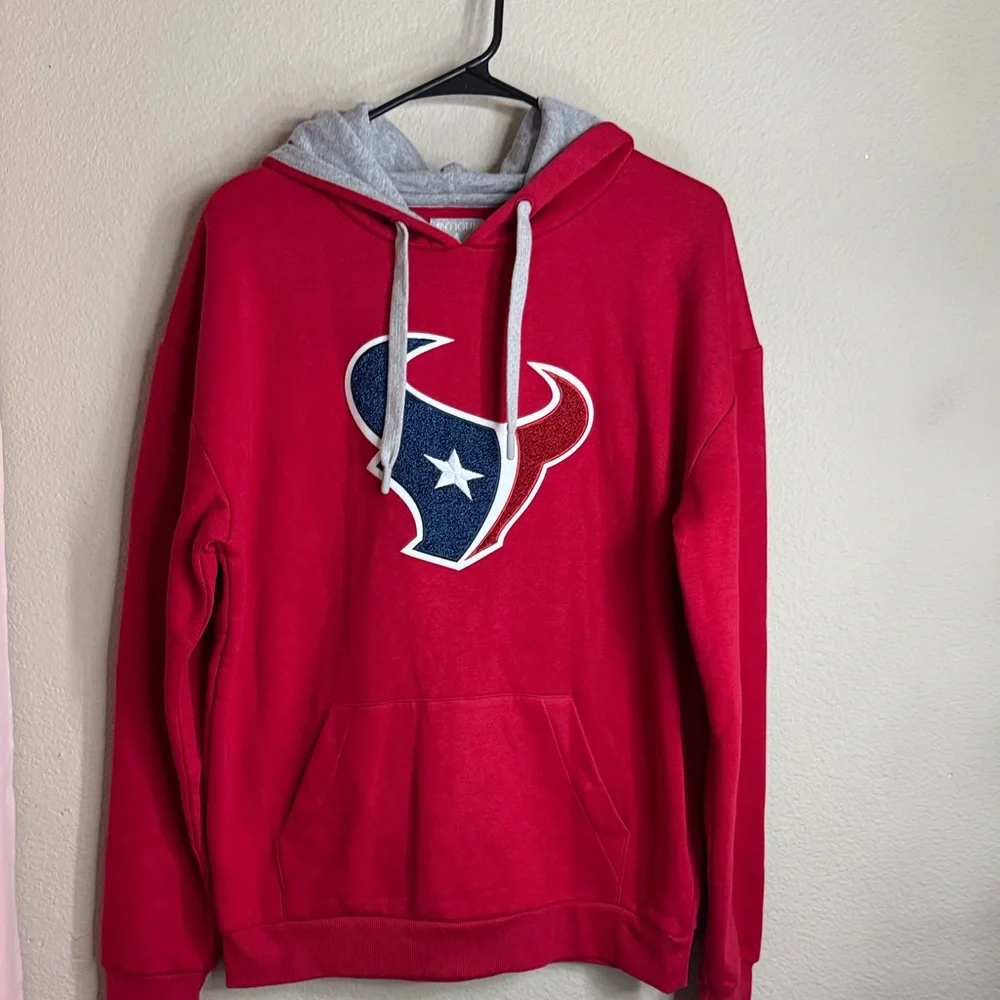 Antigua Red and Gray Women's Sweater - Picture 1 of 5